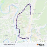 5510 Route: Schedules, Stops & Maps - 연천역→전곡터미널 (Updated) 5510 Route: Schedules, Stops & Maps - 연천역‎→전곡터미... 