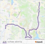 24 Route: Schedules, Stops & Maps - Osan Station Plaza→Yongin... (Updated) 24 Route: Schedules, Stops & Maps - Osan Station... 