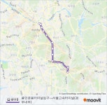 8115 Route: Schedules, Stops & Maps - 용인공용터미널입구→서울고속터미널(경부내부) (Updated) 8115 Route: Schedules, Stops & Maps... 