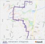 671 Route: Schedules, Stops & Maps - 미래타운3.4단지→부개성... Stops & Maps - 미래타운3.4단지‎→부개성일아파트 (Updated)