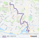 211 Route: Schedules, Stops & Maps - 월곶→풍림아파트 (Updated) 211 Route: Schedules, Stops & Maps - 월곶‎→풍림아파트... 