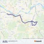 452 Route: Schedules, Stops & Maps - 영등포 (Updated)