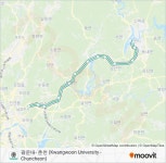 경춘선 GYEONGCHUN LINE Route: Schedules, Stops & Maps - 평내호평→춘천 (Updated) 경춘선 GYEONGCHUN LINE Route: Schedules, Stops... 