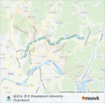 경춘선 GYEONGCHUN LINE Route: Schedules, Stops & Maps - 상봉→마석 (Updated) 경춘선 GYEONGCHUN LINE Route: Schedules, Stops... 