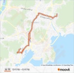 52 Route: Schedules, Stops & Maps - Banye 3-dong→Banye 3-dong (Updated) 52 Route: Schedules, Stops & Maps - Banye 3-dong... 
