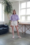 [아더로브]BASIC TWILL COTTON SHORTS ASP192002-WT [W CONCEPT]