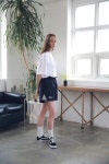 [아더로브]UNISEX SIDE SCOTCH TRACK SHORTS ASP192003-NV [W CONCEPT]