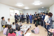 목포시화재복구 완료 연산주공3단지아파트 경로당 현장방문 (09.18.연산주공3단지 아파트 경로당)  화재복구 완료 연산주공3단지아파트... 