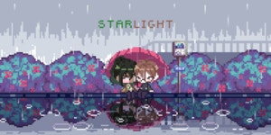 리스슈 작가 - 아트머그 - 비오는날 도트