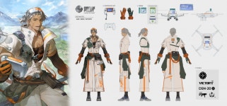 HIMA 작가 - 아트머그 - LD 캐릭터일러스트 / 디자인 / 원화 / 삼면도