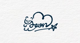 저장 작가 - 아트머그 - 캐릭터 반영 맞춤형 사인 디자인