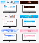 채아린 작가 - 아트머그 - 커버송 · 방송용 종합 디자인 커미션