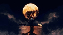 구름몽 작가 - 아트머그 - 화려한 배경 커미션(배경화면, 상업적 이용 등)