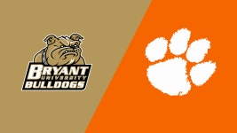 Bryant vs. #19 Clemson 2/20/26 - Stream the Game Live - Watch ESPN