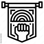 lgbt icon style Stock Vector | Adobe Stock