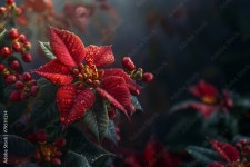 포인세티아 스톡 일러스트레이션 | Adobe Stock