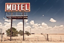 Old motel sign Stock Photo | Adobe Stock Old motel sign Stock Photo