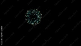 Colorful fireworks display in the night sky - animation Stock 비디오 | Adobe Stock Colorful fireworks display in the night sky... 