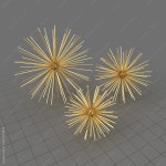 Star sculpture set Stock 3D 에셋 | Adobe Stock Star sculpture set Stock 3D 에셋