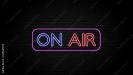 Page 2 | On Air Radio Sign Stock Video Footage for Free Download