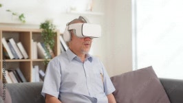 Asian elderly man playing video game. 2015807 Stock Video at Vecteezy Download Asian elderly man playing video game. for free
