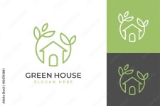 Eco House Logo 77457 Vector Art at Vecteezy Download Eco House Logo