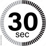 30 Seconds Timer PNGs for Free Download