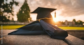Graduation cap on a university campus. Stock 비디오 | Adobe Stock Graduation cap on a university campus. Stock 비디오