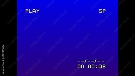 Vhs Texture Stock Video Footage for Free Download