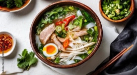 Pho - Traditional Vietnamese food Stock Video | Adobe Stock Pho - Traditional Vietnamese food Stock Video