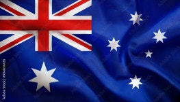 オーストラリアの国旗(waving national flag of Australia.) 스톡 사진 | Adobe Stock オーストラリアの国旗(waving national flag... 