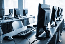 Computer Lab. Stock Photo | Adobe Stock