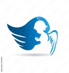 Angel silhouette vector can be used as logo, tshirt graphic, or any other purpose. 7003547 Vector Art at Vecteezy Download Angel... 