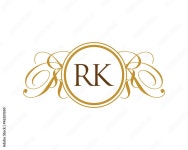 RK Luxury Ornament Initial Logo Stock Vector | Adobe Stock RK Luxury Ornament Initial Logo Stock Vector