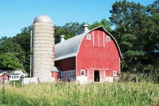 Big Red Barn Stock Photo | Adobe Stock Big Red Barn Stock Photo