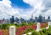 downtown of city in Shenzhen China Stock 사진 | Adobe Stock downtown of city in Shenzhen China Stock 사진