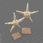 Sea star sculpture Stock 3D 에셋 | Adobe Stock Sea star sculpture Stock 3D 에셋