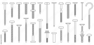 Screw PNGs for Free Download