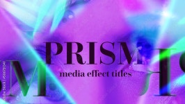 Prism Media Effect Titles Stock 템플릿 | Adobe Stock Prism Media Effect Titles Stock 템플릿
