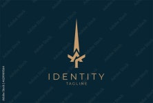 A striking, abstract logo design featuring a stylized sword with intricate, tribal-inspired details 49447104 Vector Art at... 