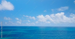 Blue Sky Sea Stock Video Footage for Free Download
