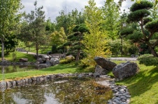Japanese garden Stock Photo | Adobe Stock Japanese garden Stock Photo