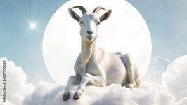 cartoon islamic goat and clouds 59852647 Stock Video at Vecteezy Download cartoon islamic goat and clouds for free