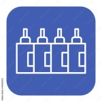 Ink Cartridge Icon Stock Vector | Adobe Stock Ink Cartridge Icon Stock Vector