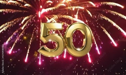 50 year anniversary, birthday celebration, fireworks in... number 50, fifty Stock Video | Adobe Stock 50 year anniversary... 