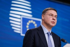 Trump Trade Uncertainty Is Hitting EU Economy, Dombrovskis Says - Bloomberg Trump Trade Uncertainty Is Hitting EU Economy... 