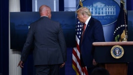 Trump Briefing Interrupted by Shooting Near White House - Bloomberg Trump Briefing Interrupted by Shooting Near White House