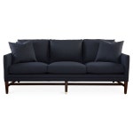 Michael Thomas Collection - Arden 82 Sofa, Navy Crypton | One Kings Lane