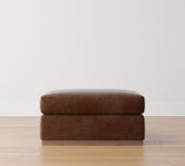 Slipcovered Ottomans & Benches | Pottery Barn