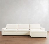 Build Your Own Shasta Roll Arm Sectional | Pottery Barn Build Your Own Shasta Roll Arm Sectional